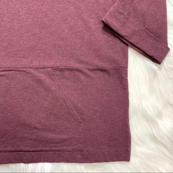 SOLD-Jill Oversize Kangaroo Pocket Tunic - Picture 3 of 6